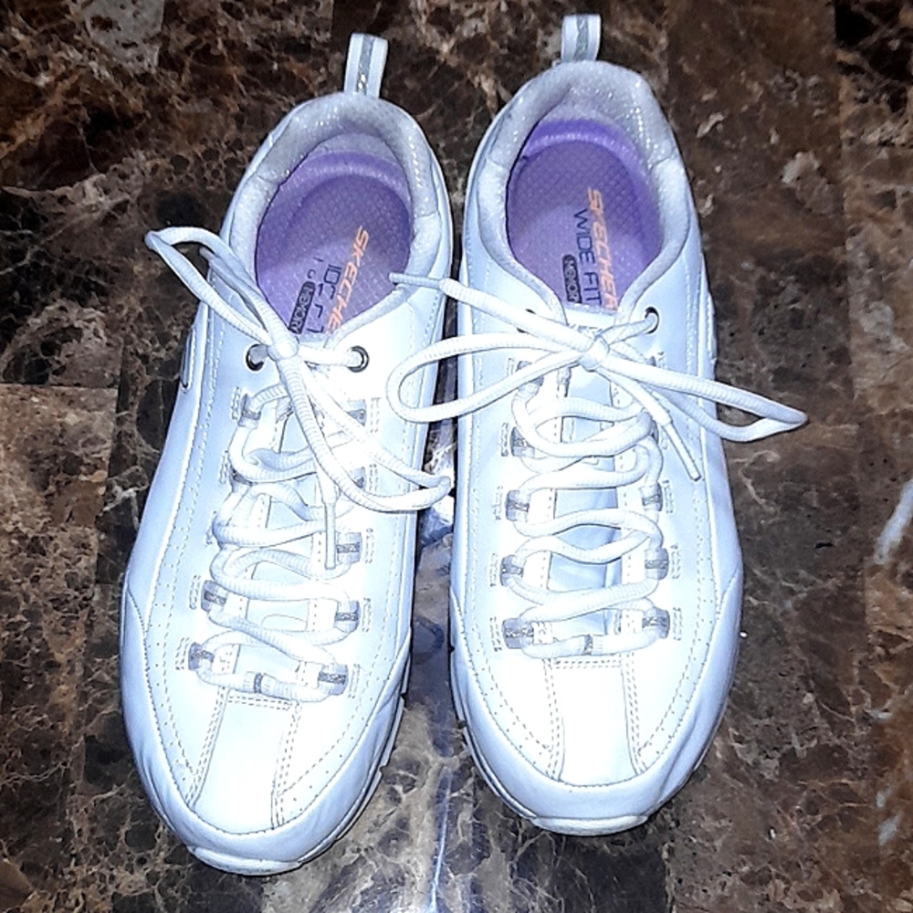 Skechers Elite for Women Size 9 In Pure White